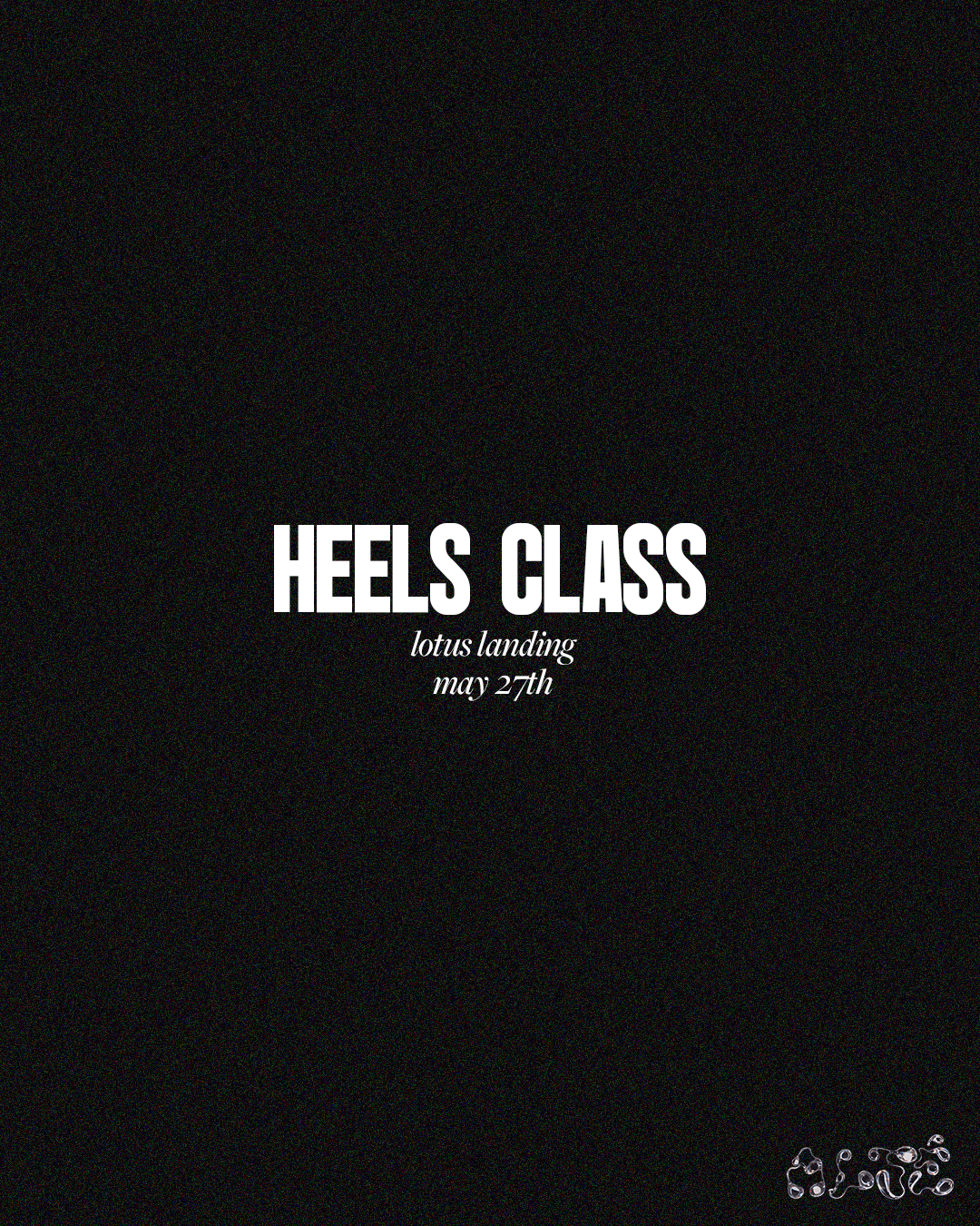 May 27th Heels Class